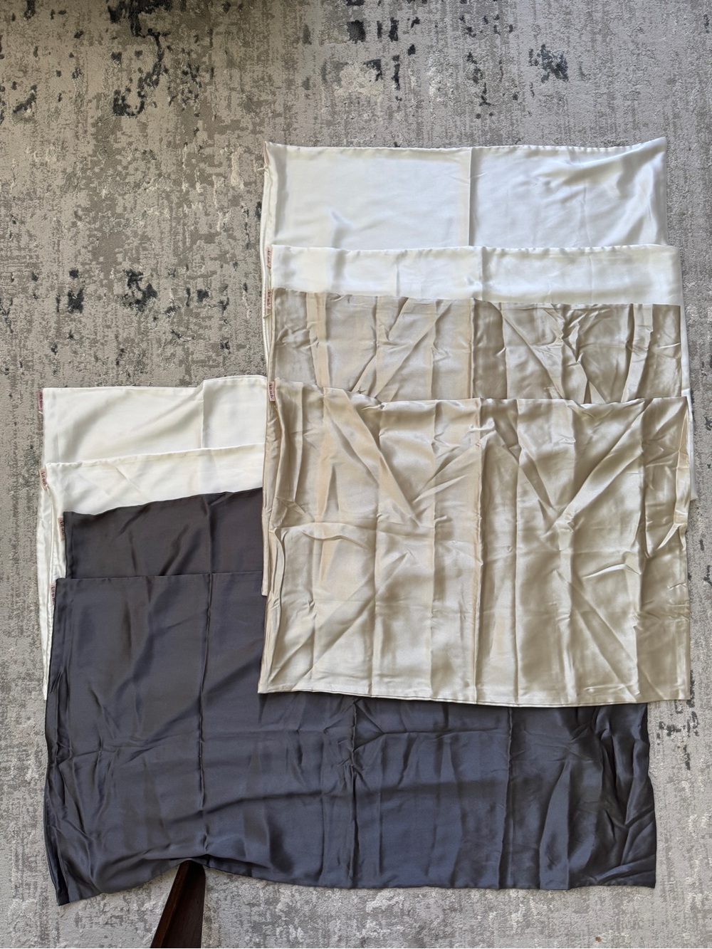 NWOT Kitsch Satin Pillowcase x4 Sets Bundle
